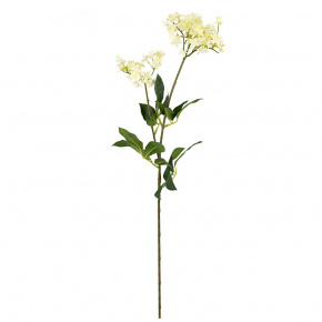 Ветка цветущая, 75см, белый в интернет-магазине флористических аксессуаров Азалия Декор