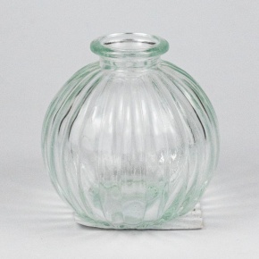 Ваза Лия, D8xH8см, прозрачный в интернет-магазине флористических аксессуаров Азалия Декор