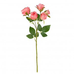 Роза кустовая, 38см, розовый в интернет-магазине флористических аксессуаров Азалия Декор