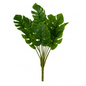 Монстера на вставке, 42см, зеленый в интернет-магазине флористических аксессуаров Азалия Декор