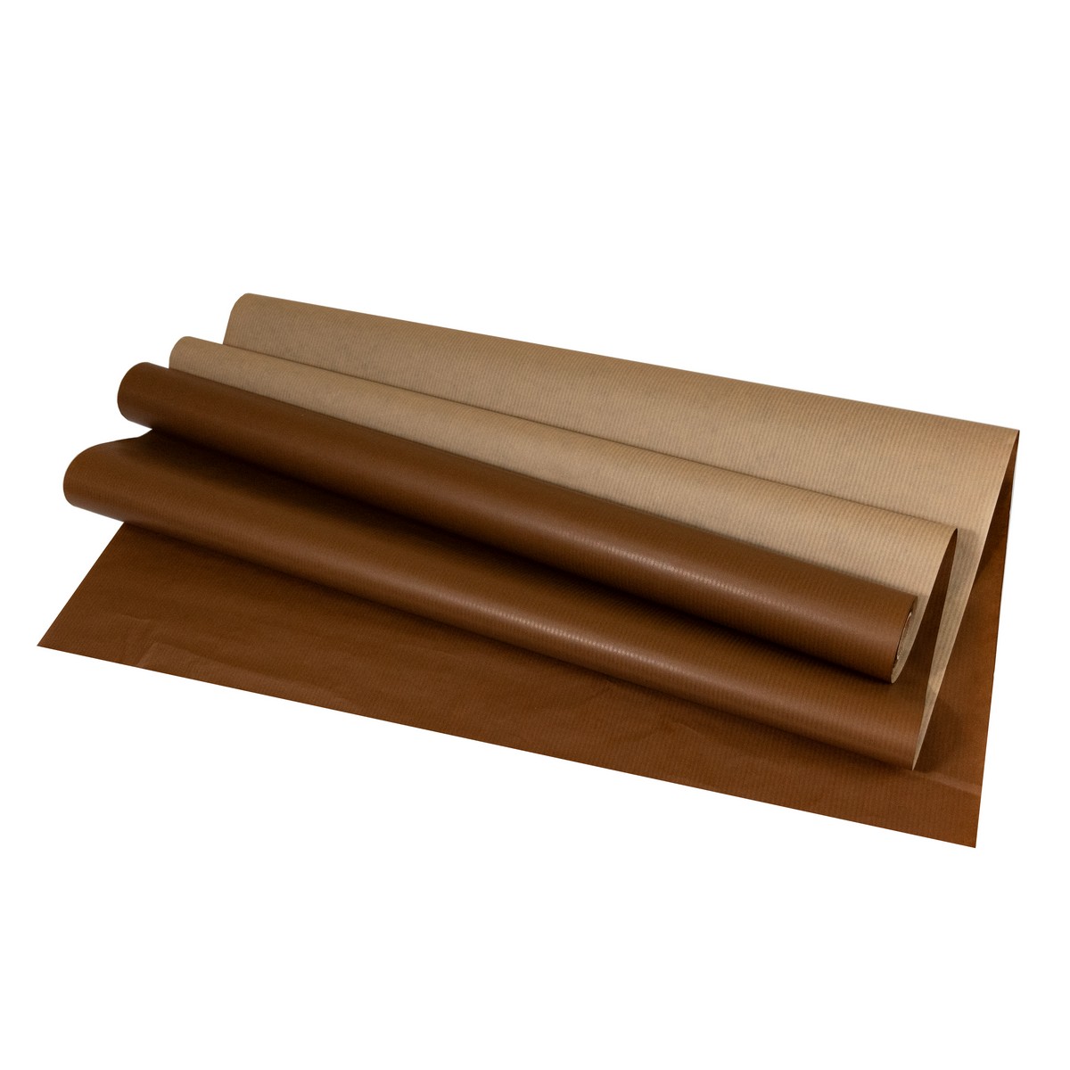 Бумага упаковочная крафт 45гр, 60 см 10 м, коричневый в интернет-магазине флористических аксессуаров Азалия Декор