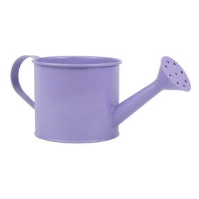 Кашпо Лейка (металл), D11x26хH9,5см, сиреневый в интернет-магазине флористических аксессуаров Азалия Декор