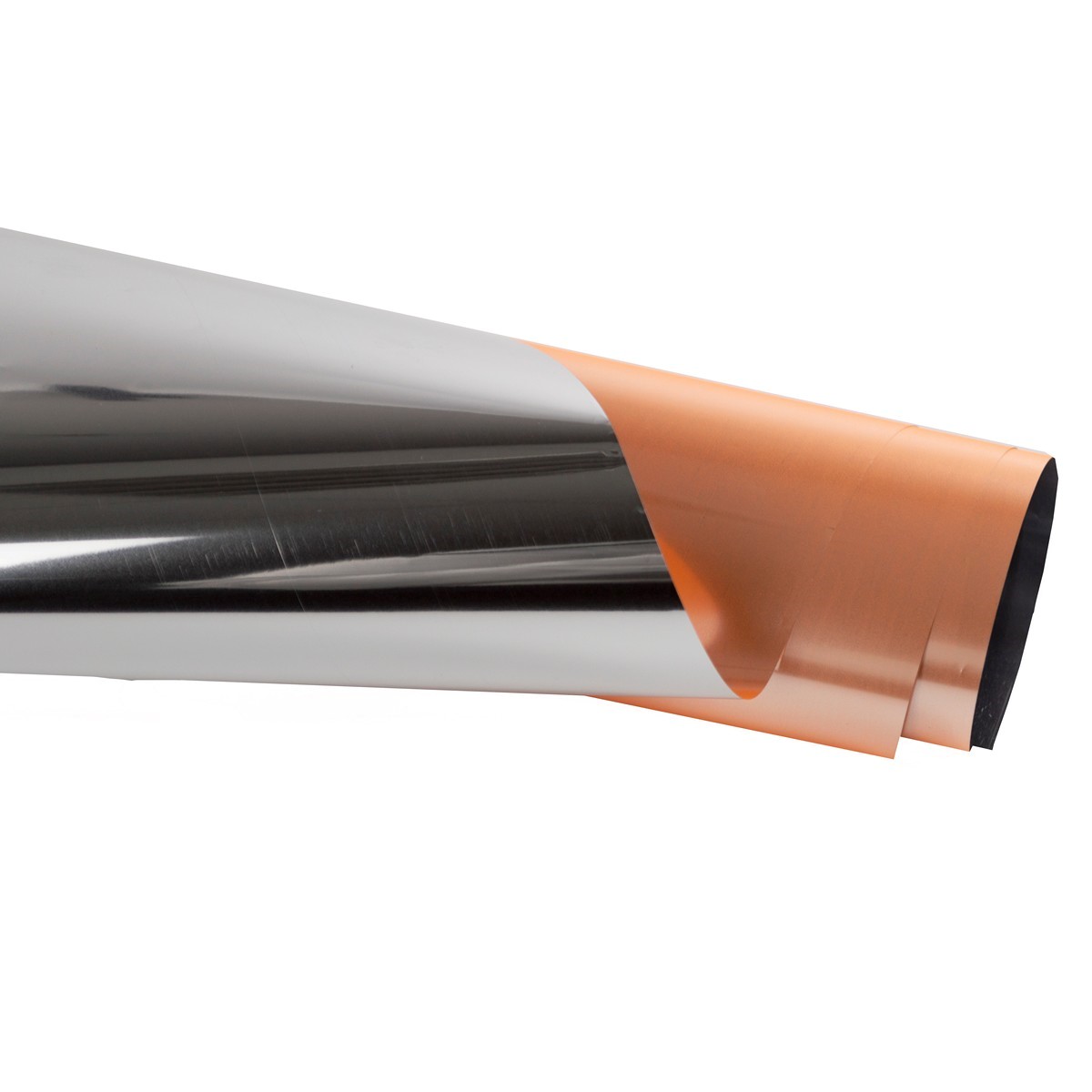 Пленка Металлик, 20 листов, 58х58см, персиковый в интернет-магазине флористических аксессуаров Азалия Декор