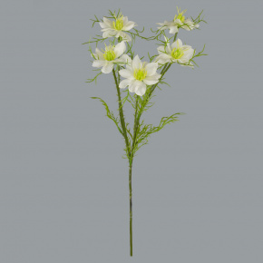 Космея, 57см, белый в интернет-магазине флористических аксессуаров Азалия Декор