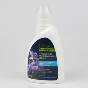 Подкормка - Кондиционер для срезанных цветов Floral Nano Tech во флаконе 250мл в интернет-магазине флористических аксессуаров Азалия Декор
