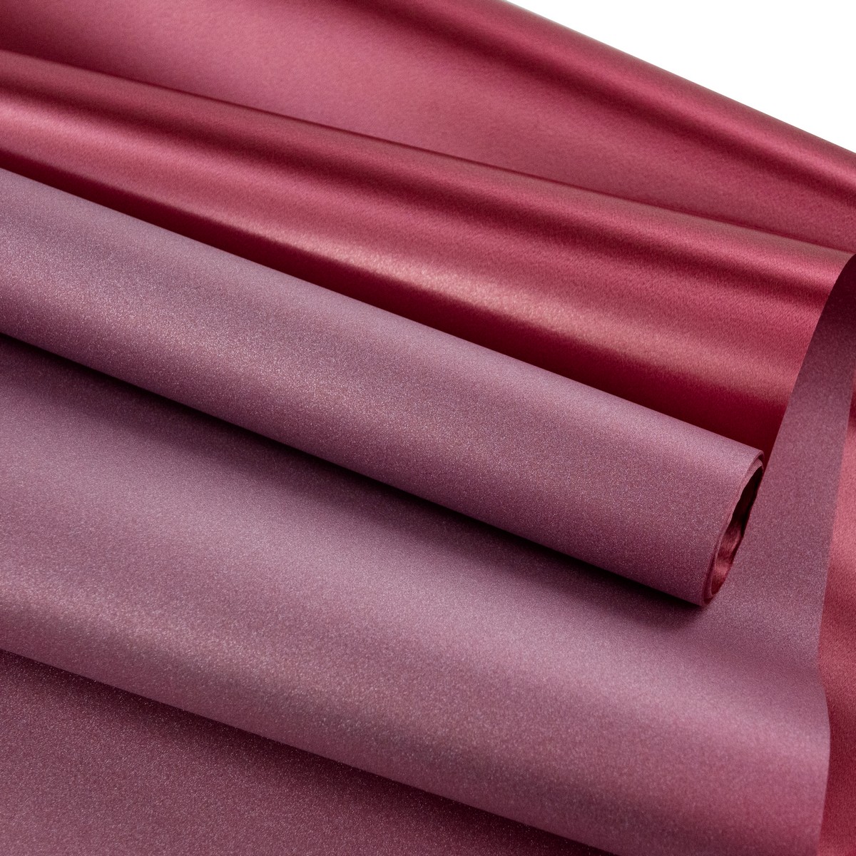 Пленка матовая Мерцание 150мкр, 49 см 5 м, розовый в интернет-магазине флористических аксессуаров Азалия Декор