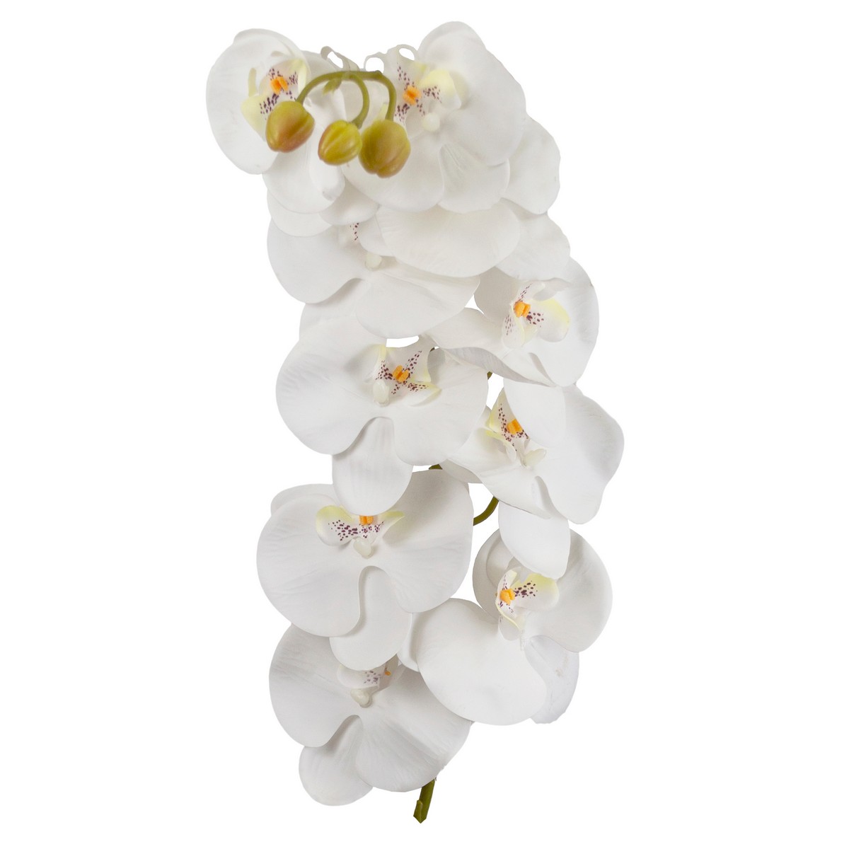 Орхидея, 123см, белый в интернет-магазине флористических аксессуаров Азалия Декор