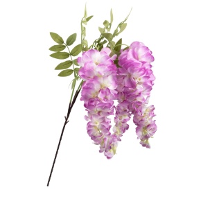 Ветка Глициния, 103см, сиреневый в интернет-магазине флористических аксессуаров Азалия Декор