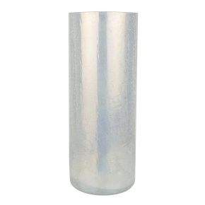 Ваза Цилиндр, D12xH30см, перламутровый в интернет-магазине флористических аксессуаров Азалия Декор