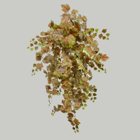 Ветка Виноград, 100см, оранжевый/зеленый в интернет-магазине флористических аксессуаров Азалия Декор