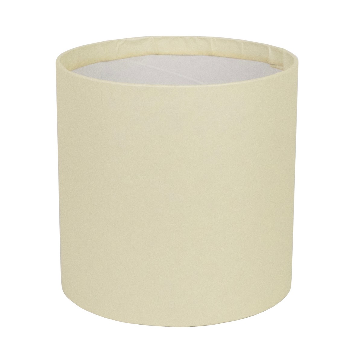 Коробка подарочная круглая без крышки, D16xH16 см, шампань в интернет-магазине флористических аксессуаров Азалия Декор