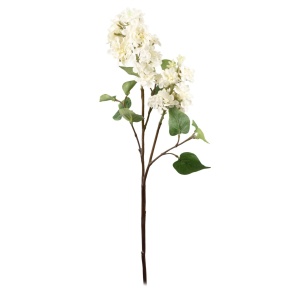 Сирень, 88см, белый в интернет-магазине флористических аксессуаров Азалия Декор