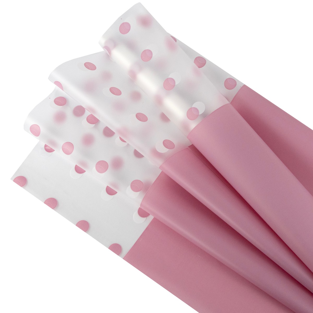 Пленка матовая Дуэт, 60 см 10 м, бургунди в интернет-магазине флористических аксессуаров Азалия Декор