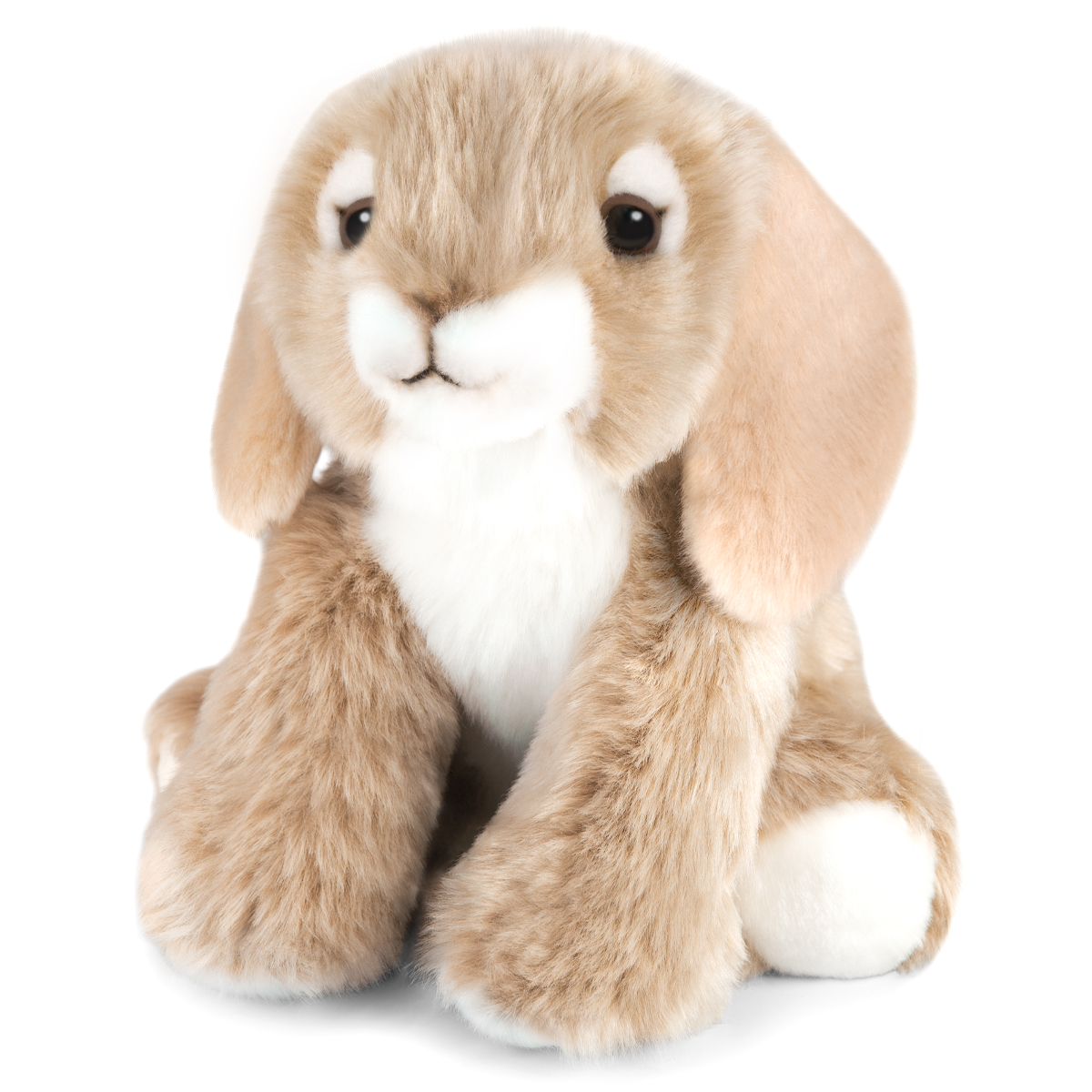 Игрушка м/н Кролик, 18см, кремовый в интернет-магазине флористических аксессуаров Азалия Декор