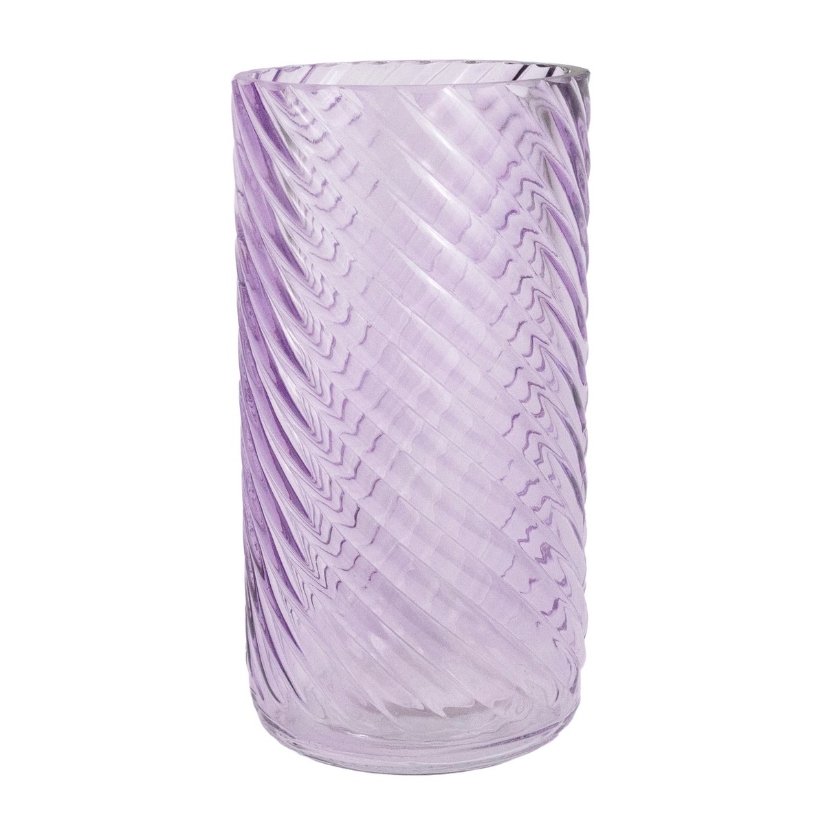 Ваза (стекло), H19xD10см, цв. в асс в интернет-магазине флористических аксессуаров Азалия Декор