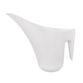 Лейка Аруба (пластик), H22см, 1,2л., белый в интернет-магазине флористических аксессуаров Азалия Декор
