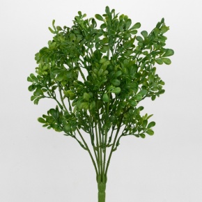 Самшит на вставке, 41см, зеленый в интернет-магазине флористических аксессуаров Азалия Декор