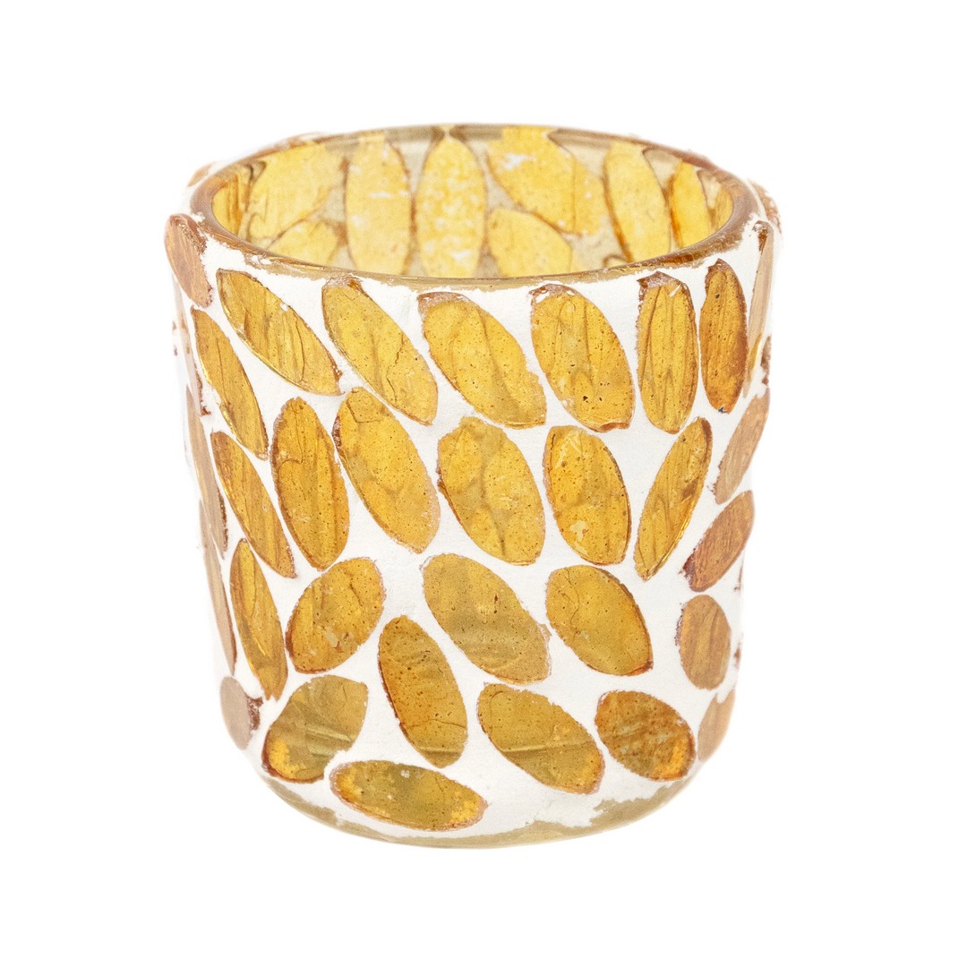 Подсвечник (стекло), H6xD6см, цв. в асс. в интернет-магазине флористических аксессуаров Азалия Декор