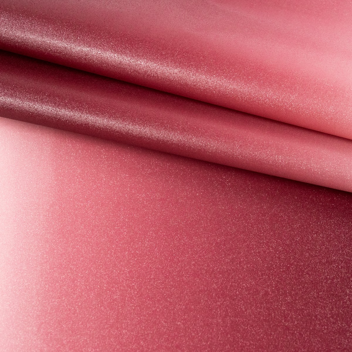 Пленка матовая Градиент с шиммером 120мкр, 15 листов, 58х58см, винный в интернет-магазине флористических аксессуаров Азалия Декор