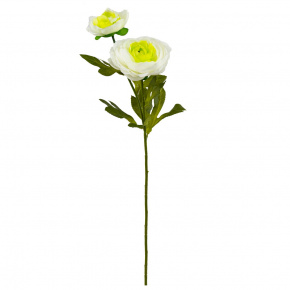 Ранункулюс, 58см, белый в интернет-магазине флористических аксессуаров Азалия Декор