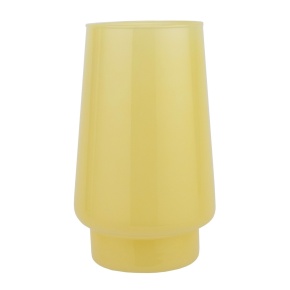 Ваза (стекло), D12xH21см, желтый в интернет-магазине флористических аксессуаров Азалия Декор