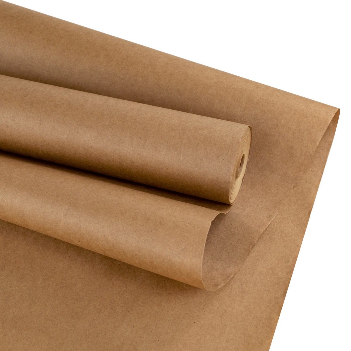 Бумага упаковочная крафт 70гр, 70 см 40 м, натуральный в интернет-магазине флористических аксессуаров Азалия Декор