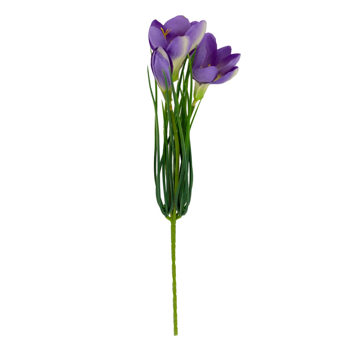 Крокус на вставке, 30см, сиреневый в интернет-магазине флористических аксессуаров Азалия Декор