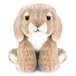 Игрушка м/н Кролик, 18см, кремовый в интернет-магазине флористических аксессуаров Азалия Декор