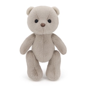 Игрушка м/н Мишка, в подар. кор., 20см, коричневый в интернет-магазине флористических аксессуаров Азалия Декор