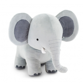 Игрушка м/н Слон, 20см, серый в интернет-магазине флористических аксессуаров Азалия Декор