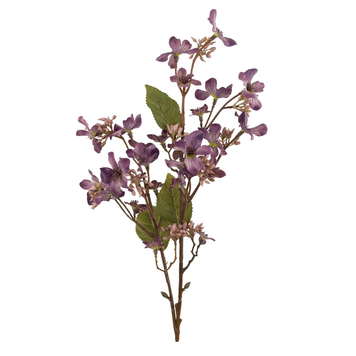 Ветка цветущая, 63см, сиреневый в интернет-магазине флористических аксессуаров Азалия Декор