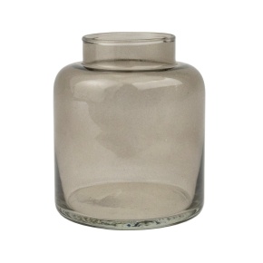 Ваза Дэни, D9xH10,5см, серый в интернет-магазине флористических аксессуаров Азалия Декор