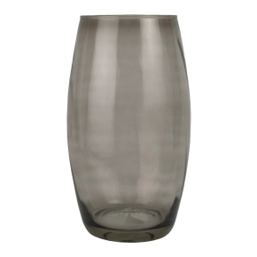 Ваза Логиза рифленная, D14xH25см, серый в интернет-магазине флористических аксессуаров Азалия Декор