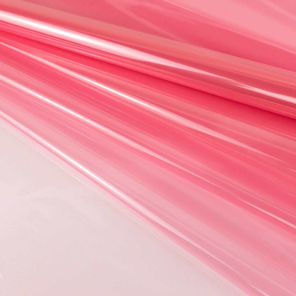 Пленка Хрусталь 40мкр, 57 см 9,2 м, розовый в интернет-магазине флористических аксессуаров Азалия Декор