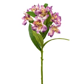 Альстромерия, 74см, сиреневый в интернет-магазине флористических аксессуаров Азалия Декор