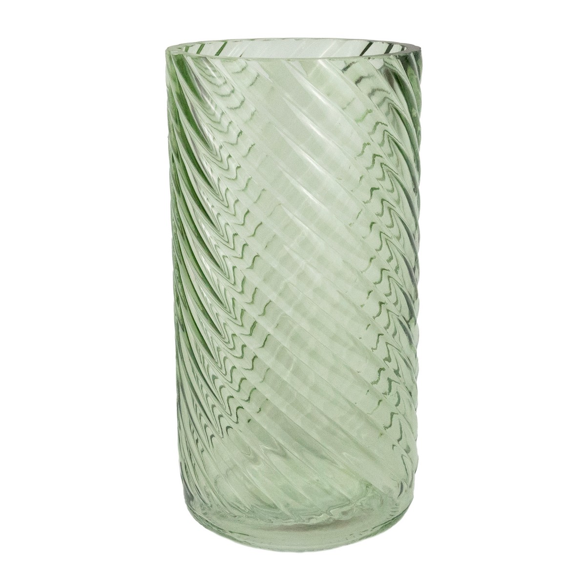 Ваза (стекло), H19xD10см, цв. в асс в интернет-магазине флористических аксессуаров Азалия Декор