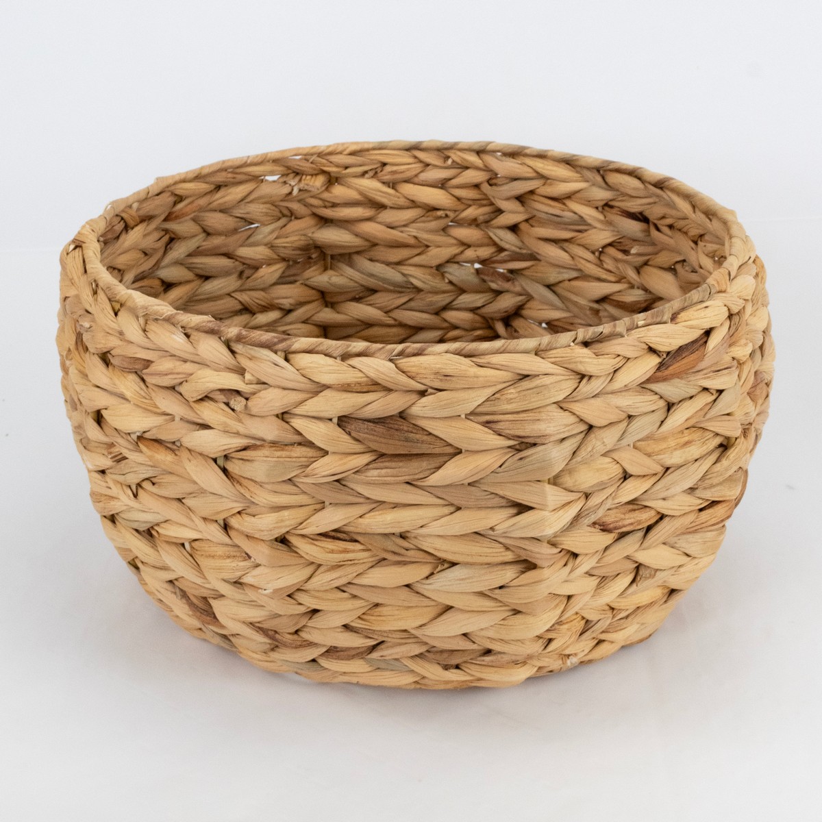 Набор кашпо плетеных 2шт. (растительный материал), D40xH24см, натуральный в интернет-магазине флористических аксессуаров Азалия Декор