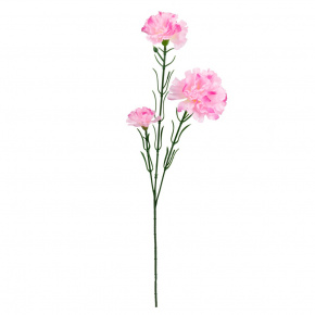 Гвоздика, 66см, розовый в интернет-магазине флористических аксессуаров Азалия Декор