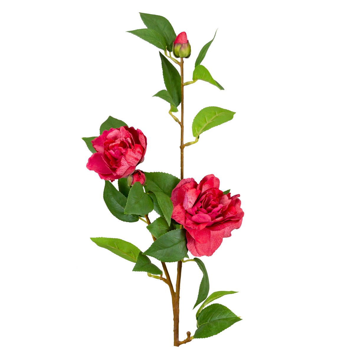 Камелия, 85см, красный в интернет-магазине флористических аксессуаров Азалия Декор