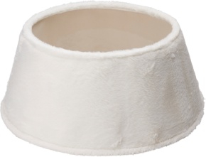 Корзина для елки, H23хD55, белый в интернет-магазине флористических аксессуаров Азалия Декор