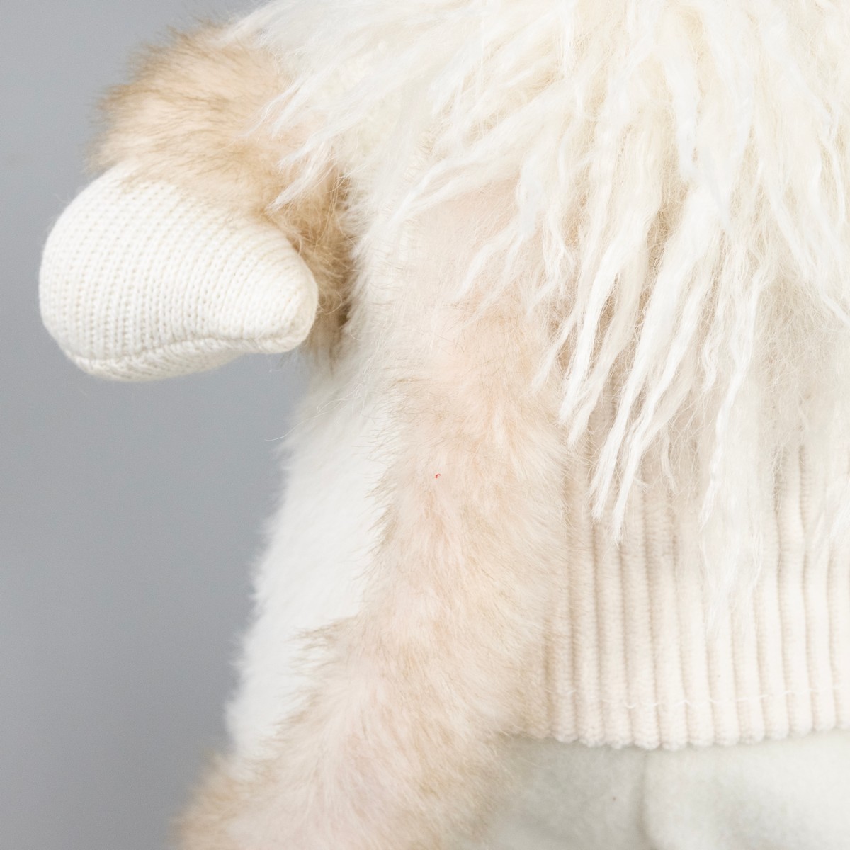 Сувенир Санта, H54x16x10см, кремовый в интернет-магазине флористических аксессуаров Азалия Декор