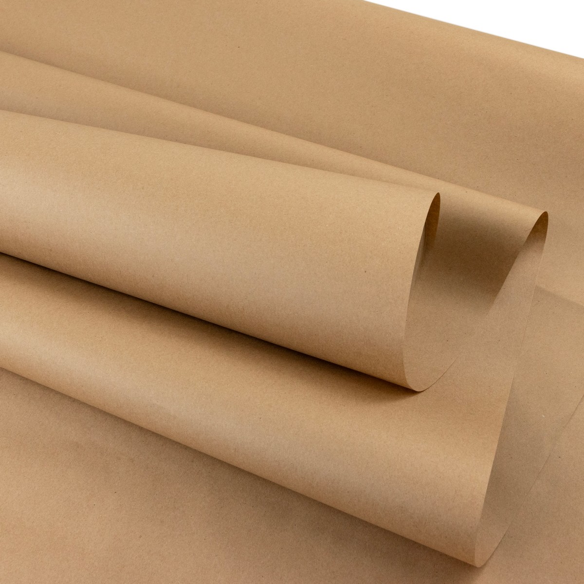 Бумага упаковочная крафт 60гр, 72 см 100 м, натуральный в интернет-магазине флористических аксессуаров Азалия Декор