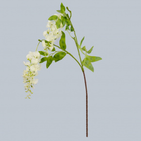 Глициния, 95см, белый в интернет-магазине флористических аксессуаров Азалия Декор