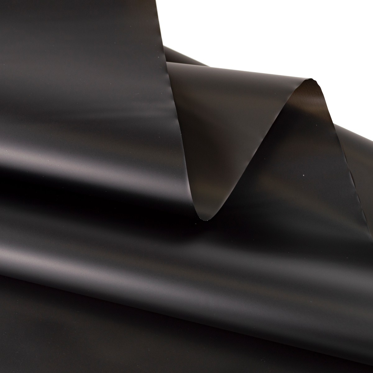 Пленка матовая 50мкр, 58 см 10 м, черный в интернет-магазине флористических аксессуаров Азалия Декор