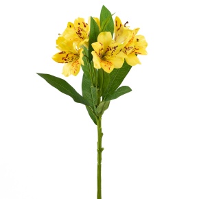 Альстромерия, 74см, желтый в интернет-магазине флористических аксессуаров Азалия Декор