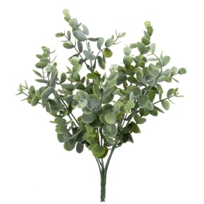 Эвкалипт на вставке, 31см, зеленый в интернет-магазине флористических аксессуаров Азалия Декор