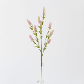 Ветка Фалярис, 79 см, розовый в интернет-магазине флористических аксессуаров Азалия Декор