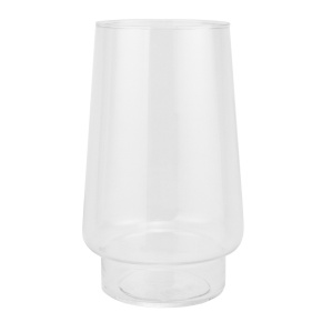 Ваза (стекло), D12xH21см, прозрачный в интернет-магазине флористических аксессуаров Азалия Декор