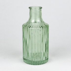 Ваза Бутылочка София, D6,5xH14см, зеленый в интернет-магазине флористических аксессуаров Азалия Декор