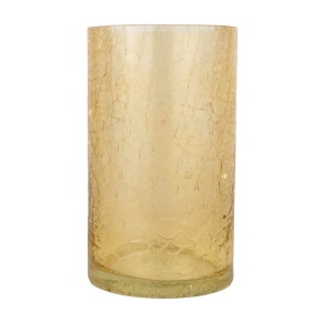 Ваза Цилиндр, D12xH20см, золотой в интернет-магазине флористических аксессуаров Азалия Декор